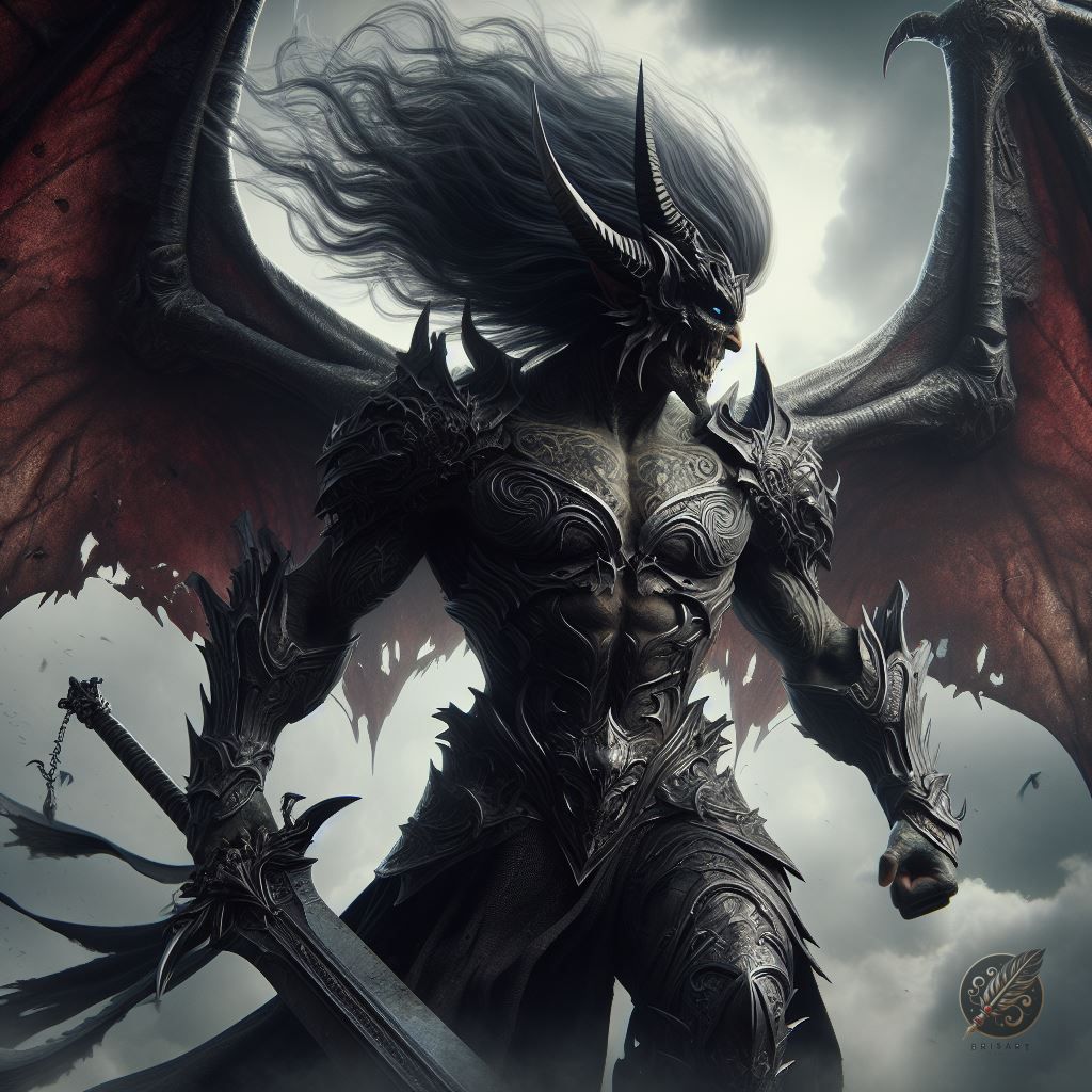 Knight Vs Devil Devil Knight by GalleryBrisArt on DeviantArt