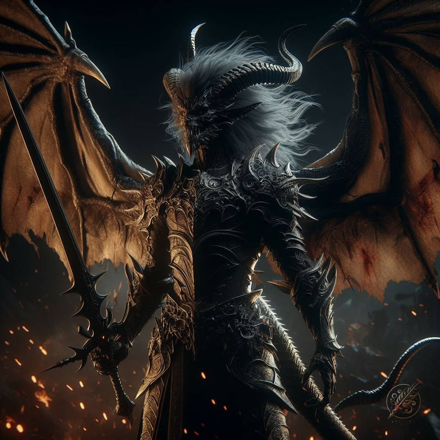 Knight Vs Devil Devil Knight by GalleryBrisArt on DeviantArt