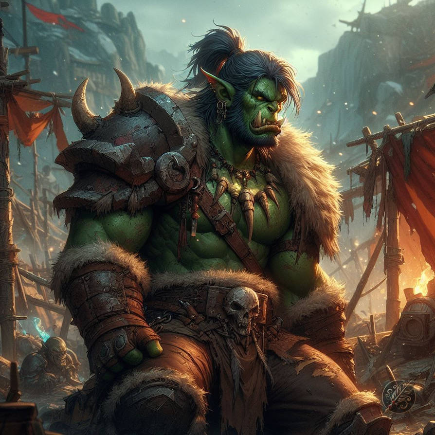 orc by inkvision17 on DeviantArt