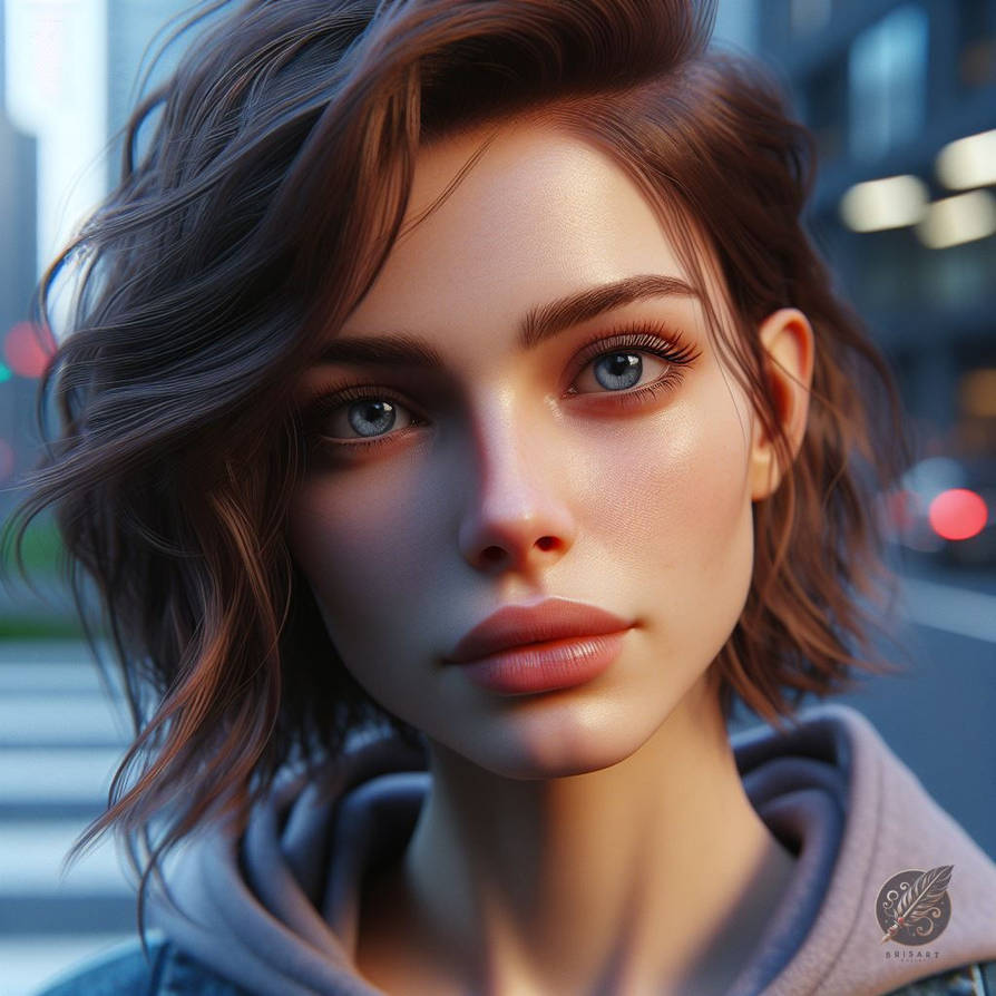 Top Model Girl by GalleryBrisArt on DeviantArt