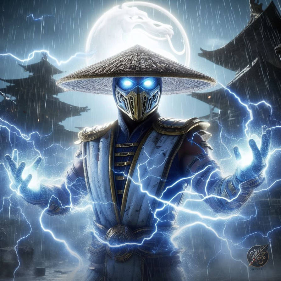 Mk 93 Raiden Mortal Kombat Raiden by GalleryBrisArt on DeviantArt