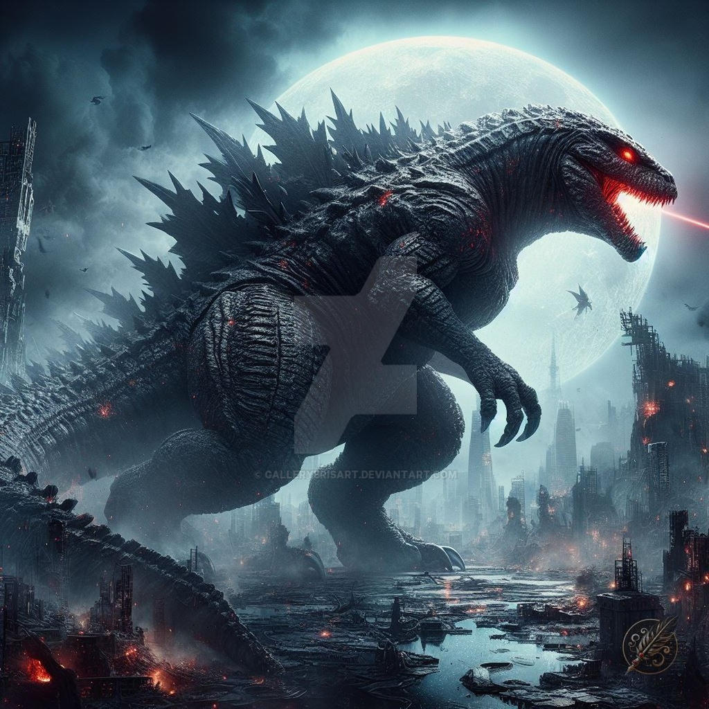 Godzilla The Ride Deviantart Godzilla by GalleryBrisArt on DeviantArt