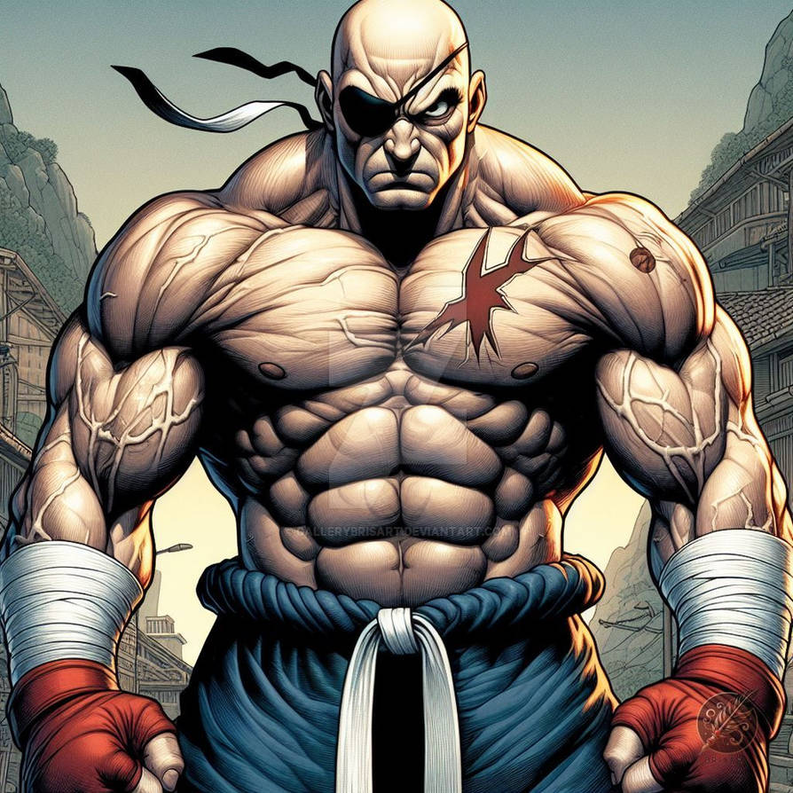 Sagat Rapper Street Fighter - Sagat by GalleryBrisArt on DeviantArt