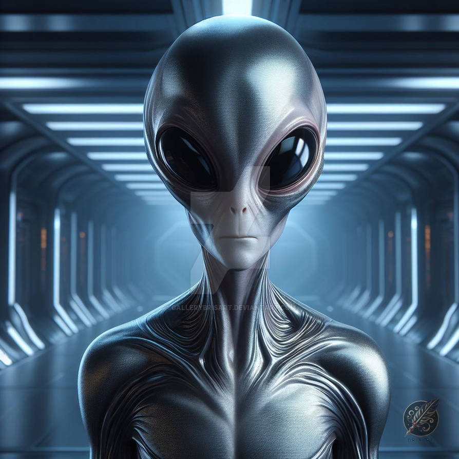 Alienoid Deviantart Alien by GalleryBrisArt on DeviantArt