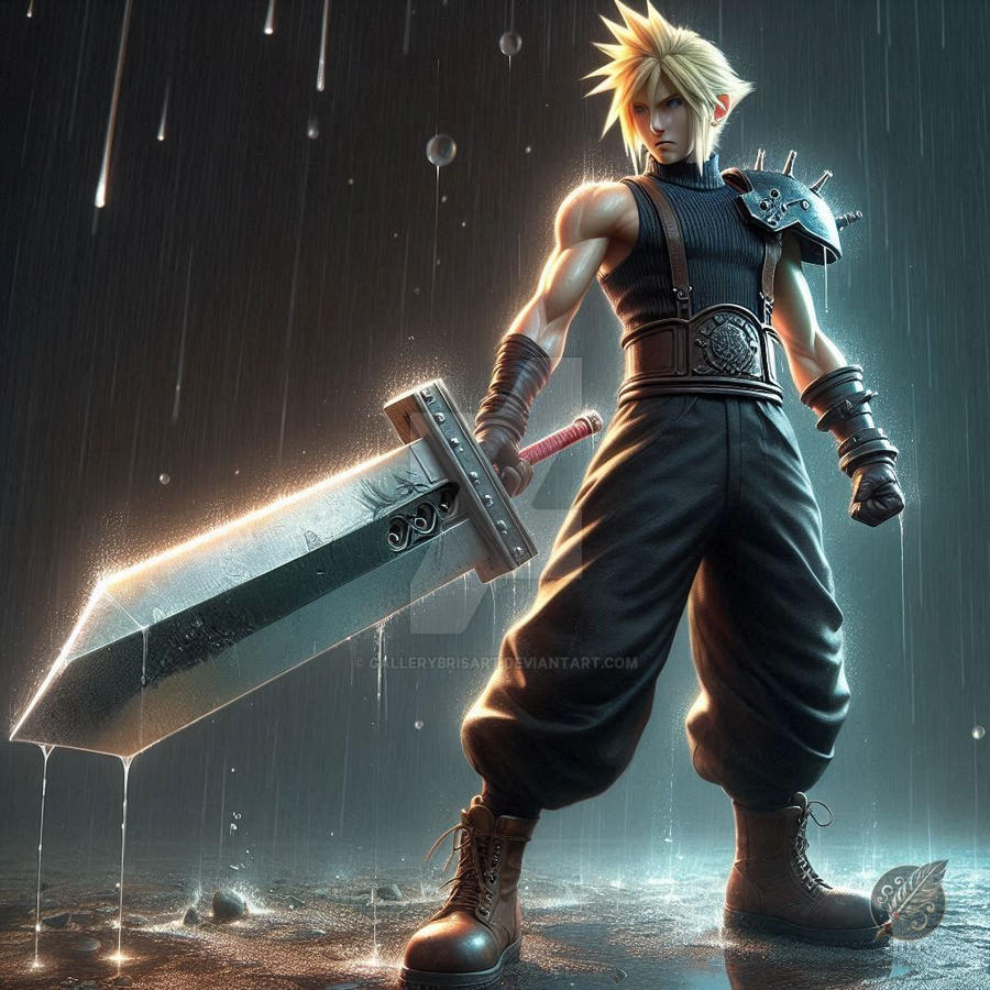 Dj Strife Final Fantasy VII - Cloud Strife by GalleryBrisArt on DeviantArt