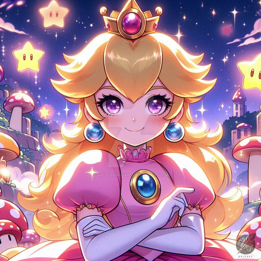 Super Mario Princess Peach By GalleryBrisArt On DeviantArt super-mario-princess-peach-by-gallerybrisart-on-deviantart