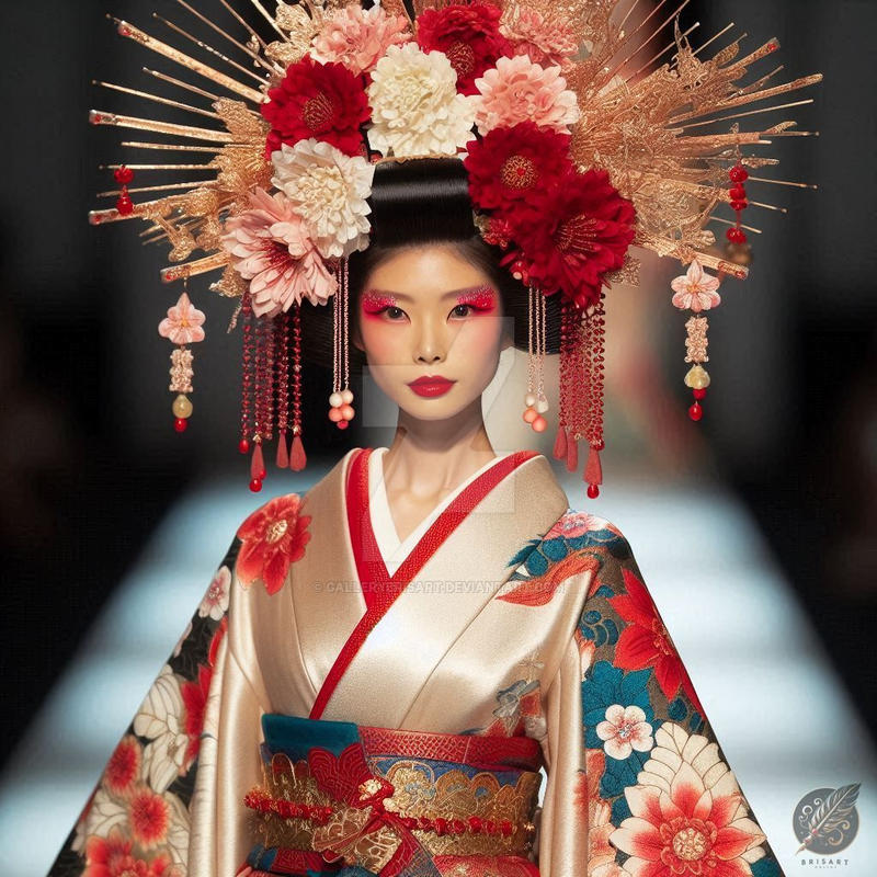 Multistar Geisha Geisha by GalleryBrisArt on DeviantArt