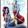 mother and daughter fanart