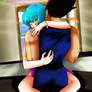 Vegeta and Bulma - Kitchen surprise