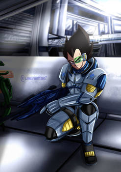 Vegeta Mass Effect Crossover