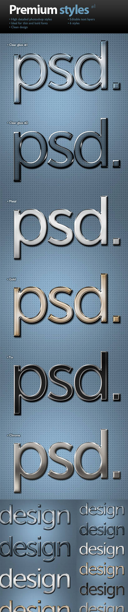 Premium text styles by Kluzya on DeviantArt