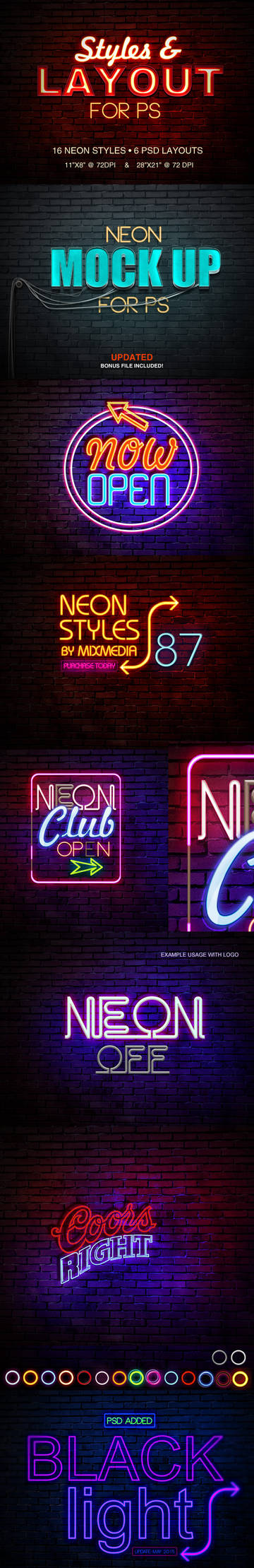 Neon Sign Style Graphics Neon Sign Styles by Kluzya on DeviantArt