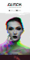 free glitch photoshop action by