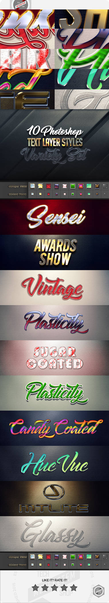 Variable Text Layers Design Variety Text Layer Styles by Kluzya on DeviantArt