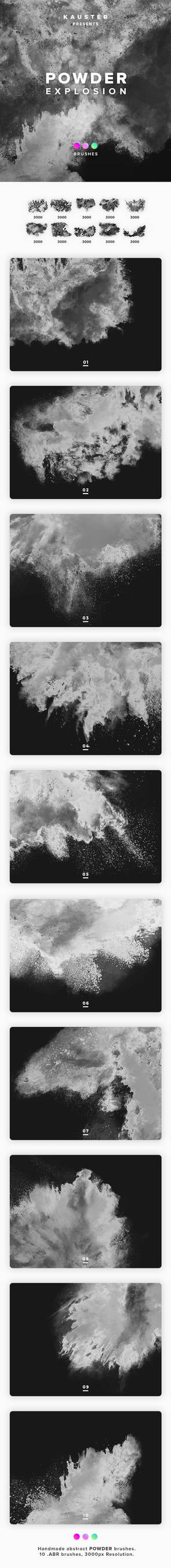 Powder Explosion Brushes by Kluzya on DeviantArt