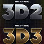 Lakose 3D Text Styles Bundle 5