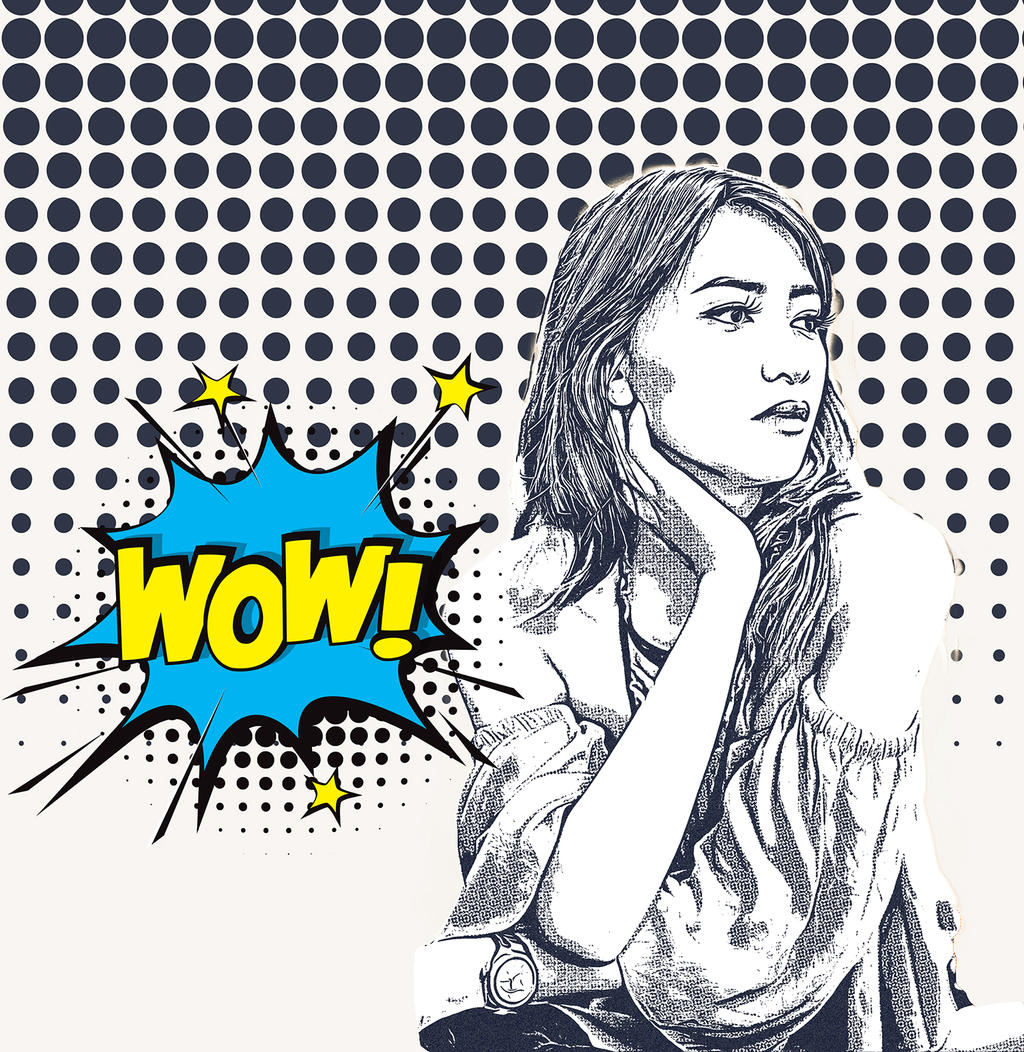 comic effect photoshop action by