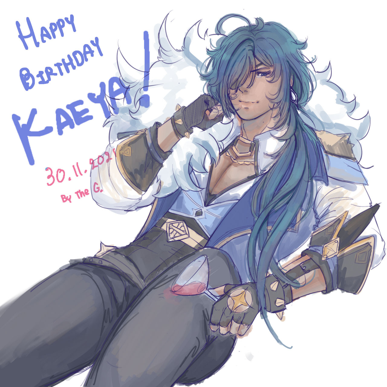 Happy Birthday Kaeya! by GUCKKKK on DeviantArt