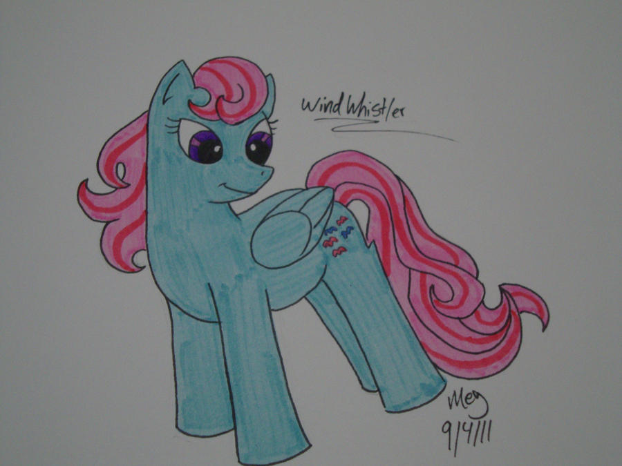 MLP:FiM: Wind Whistler by itsjustmeg on DeviantArt
