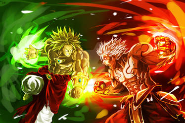 Asura VS Broly - Clash of Gods