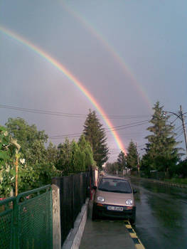 Double rainbow