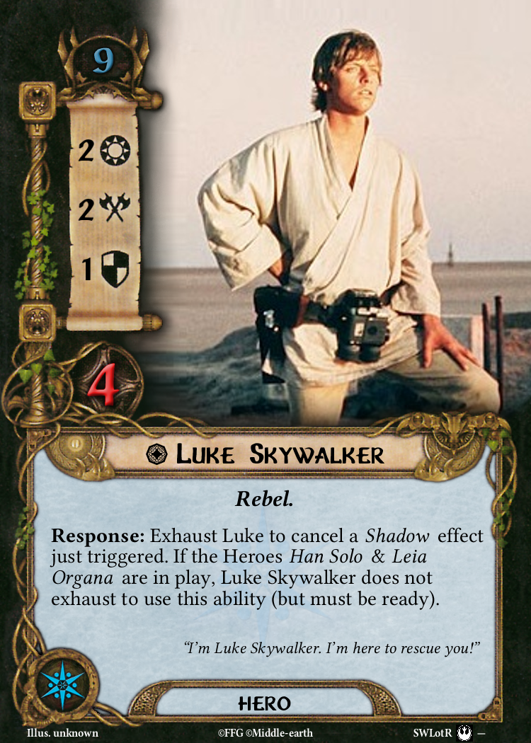 Qui-Gon Jinn (F) Card - Star Wars Trading Card Game