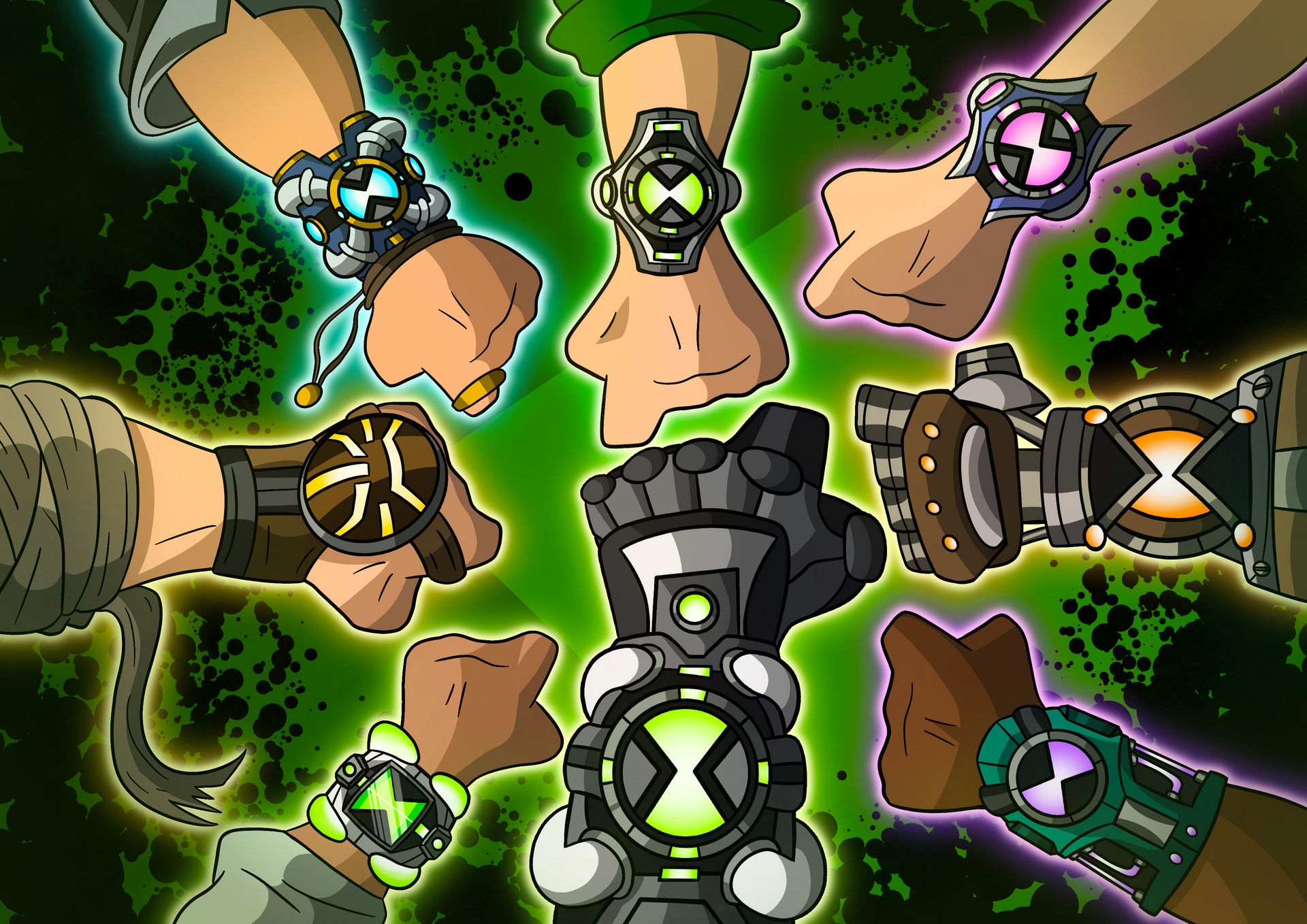 Original Ben 10 Alien Counterparts of AF