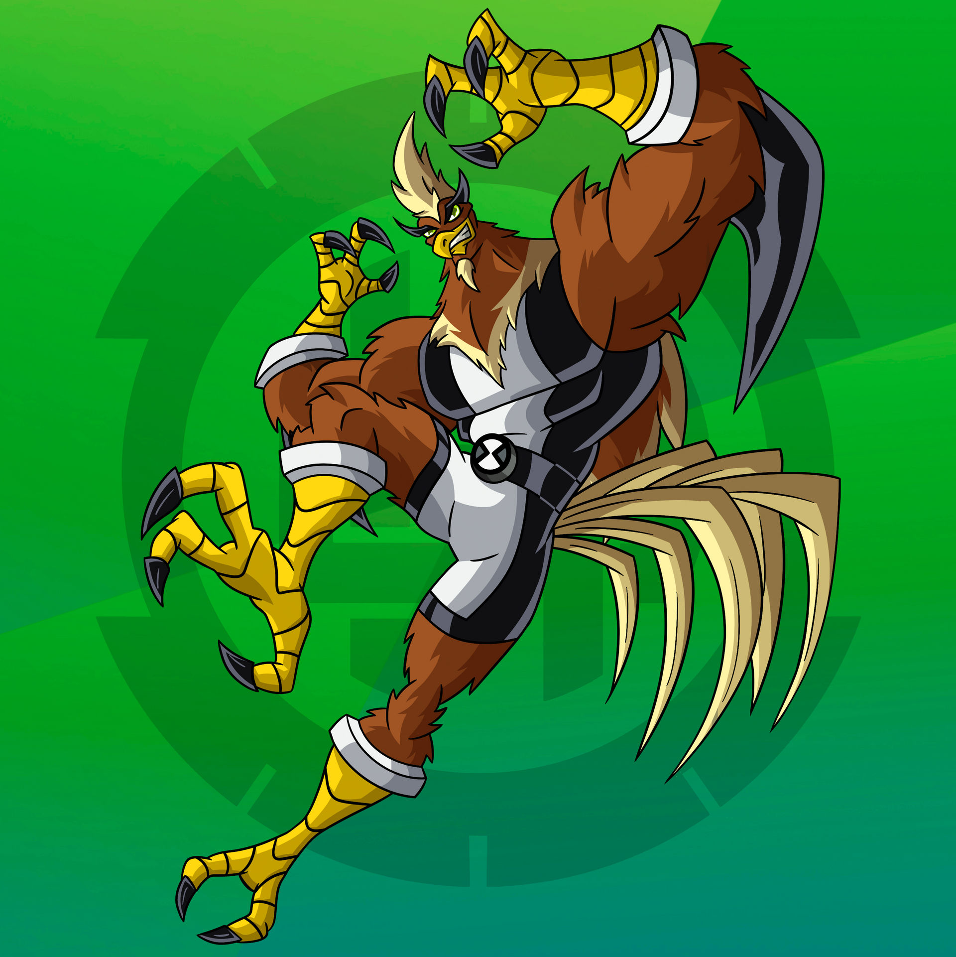 Kickin Hawk by TheHawkDown on DeviantArt