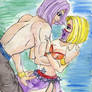 Arabian trunks and Android 18