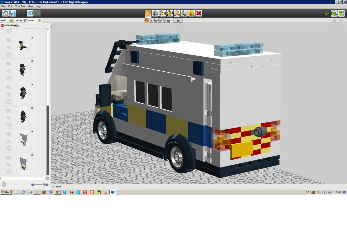 Police Riot Van Model Kit City Custom - Police - UK Riot Van 3 by kevinflemming1982 on DeviantArt