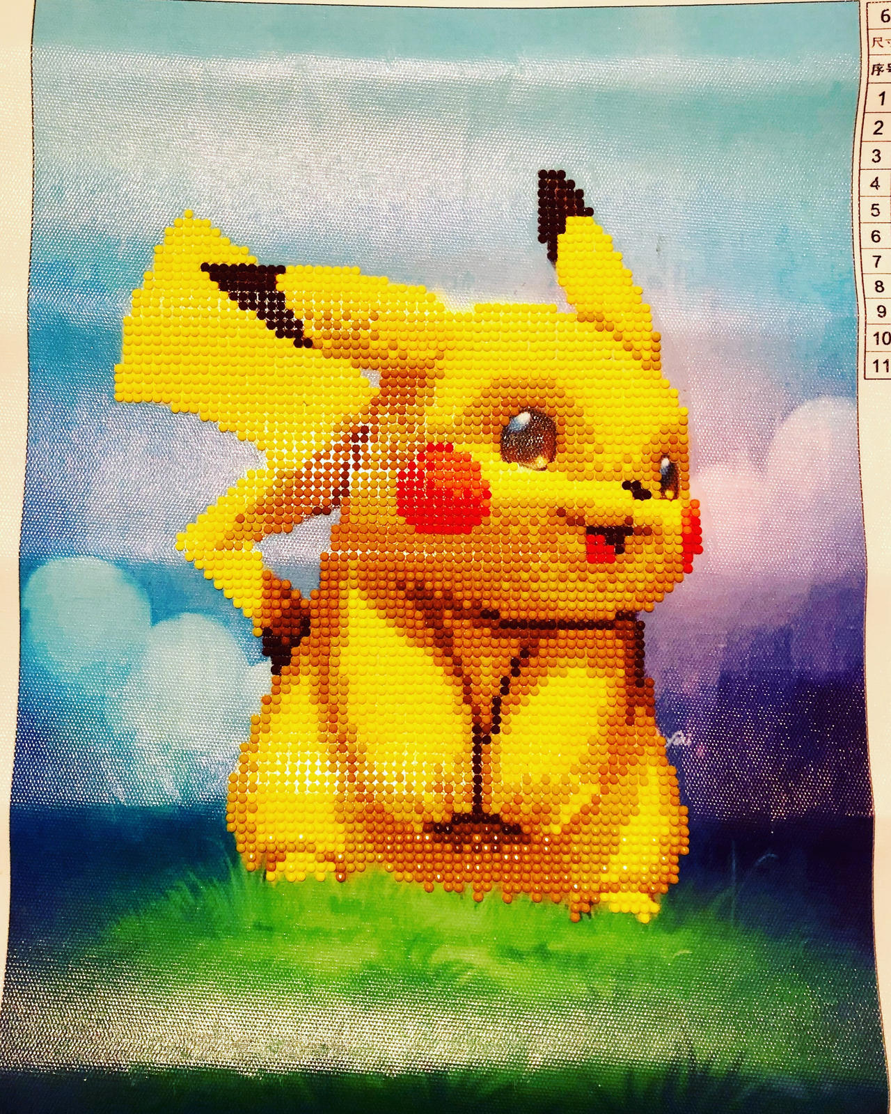 Pikachu Diamond Painting by desbrina on DeviantArt