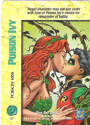 Poison Ivy kisses young Robin