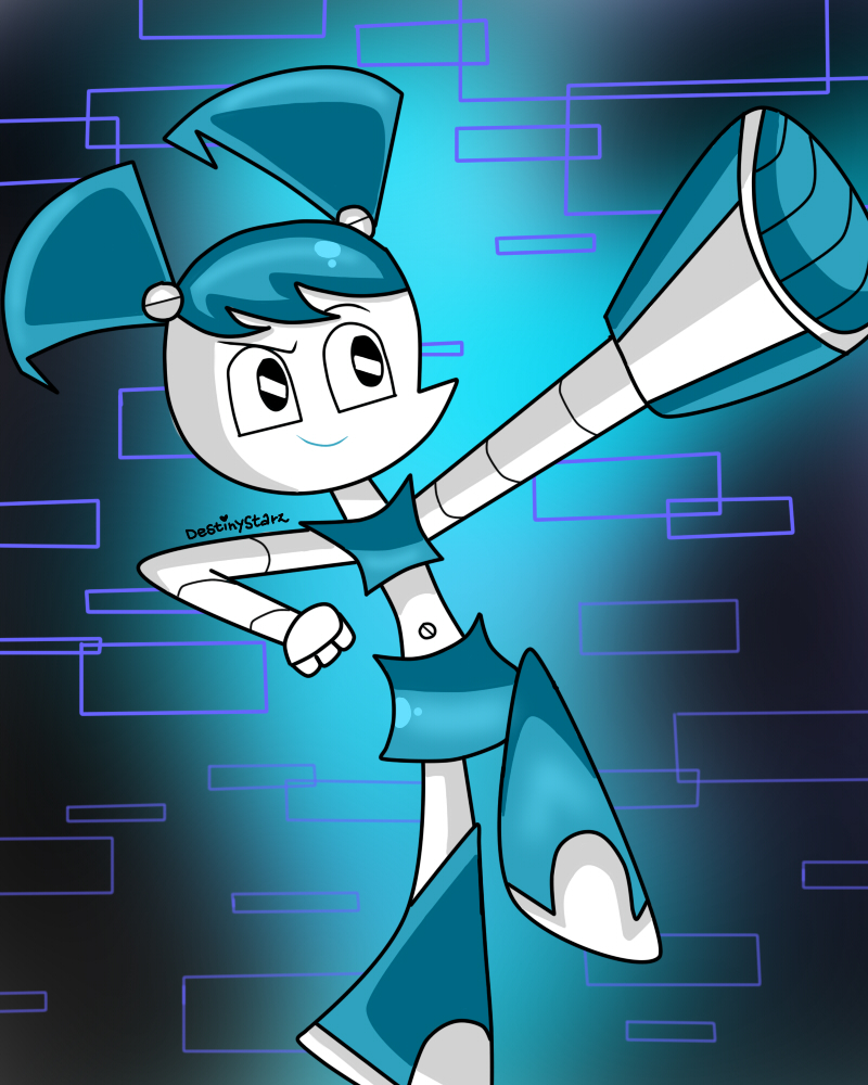 Jenny Wakeman (XJ-9) Original and Asceneded by MegaforceRed on DeviantArt