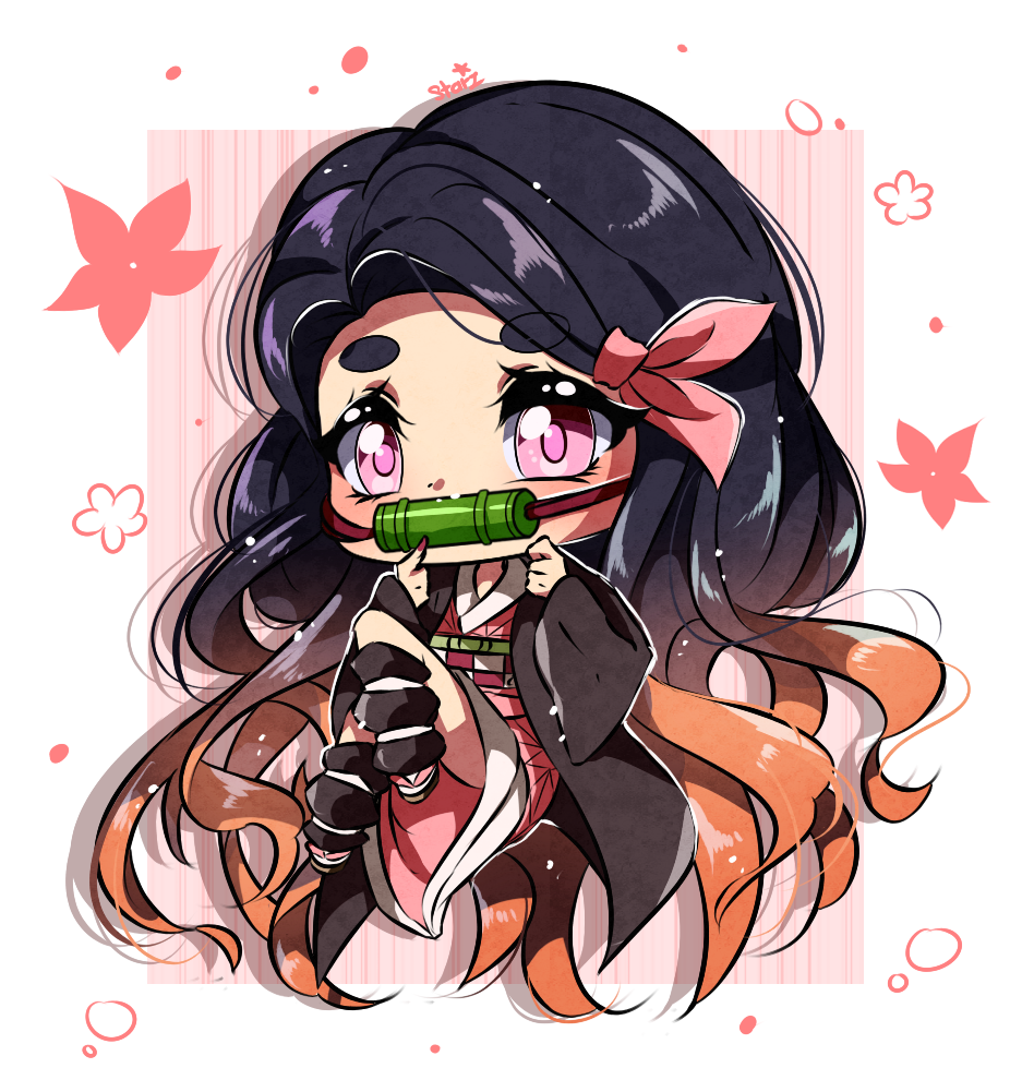 Chibi Nezuko by RedAceStarz on DeviantArt