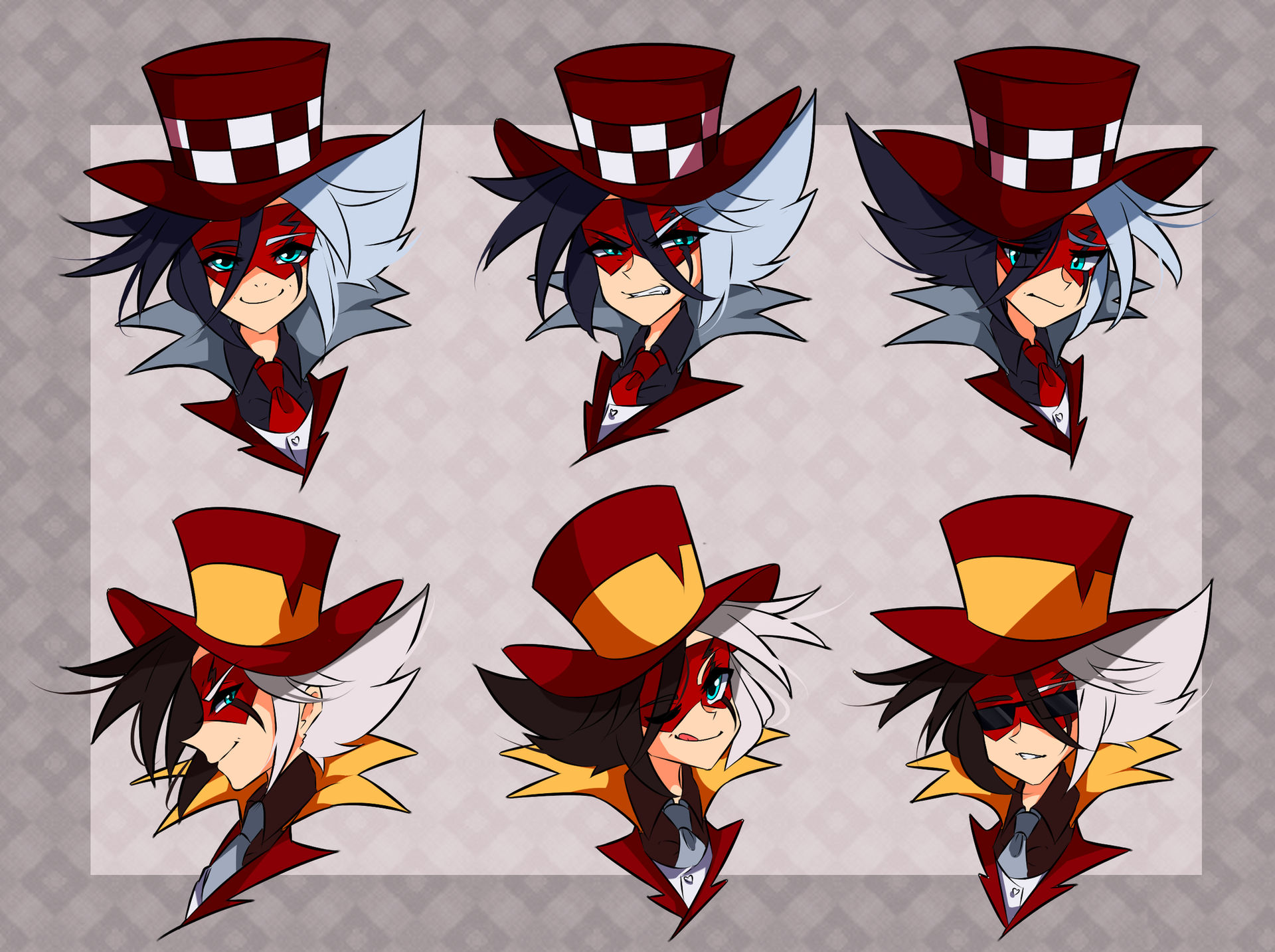 Speedpaint Jack And Jacq Expressions by RedAceStarz on DeviantArt