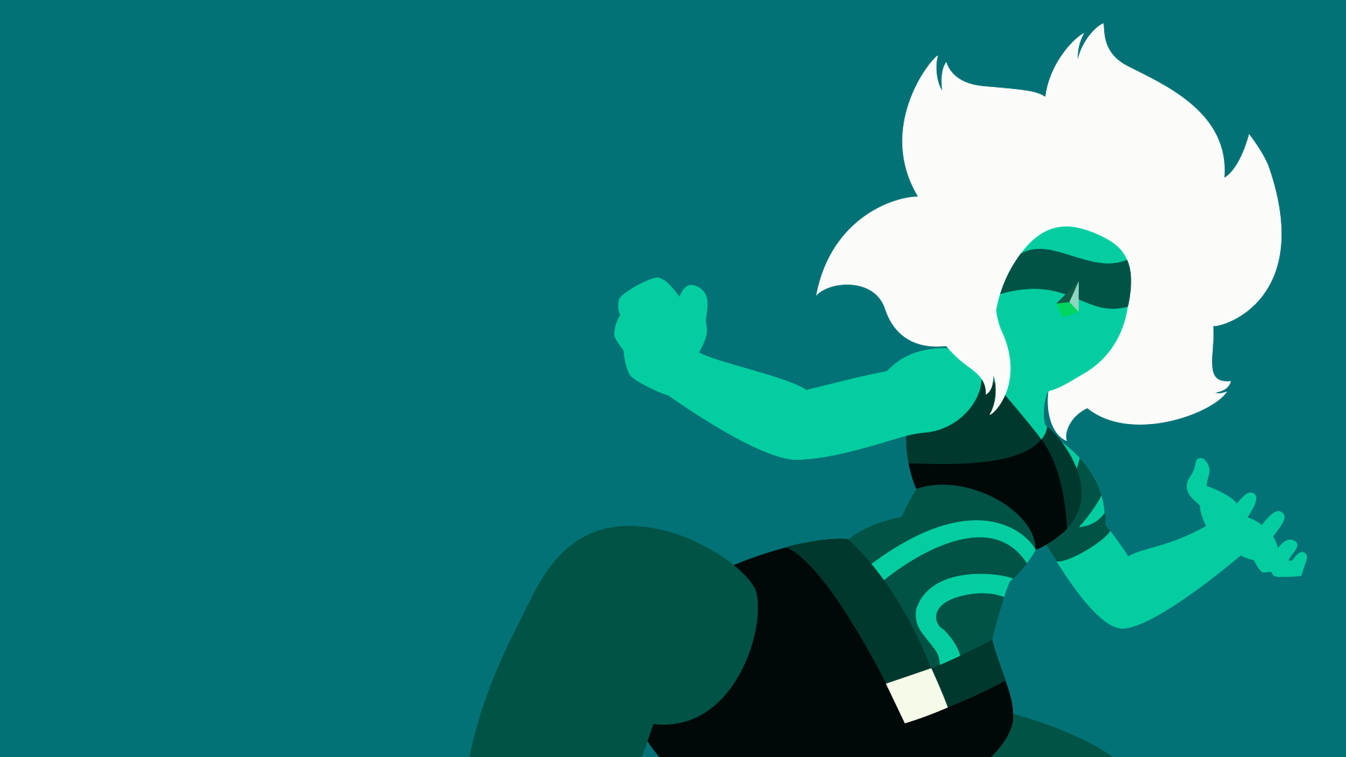 Malachite vector wallpaper