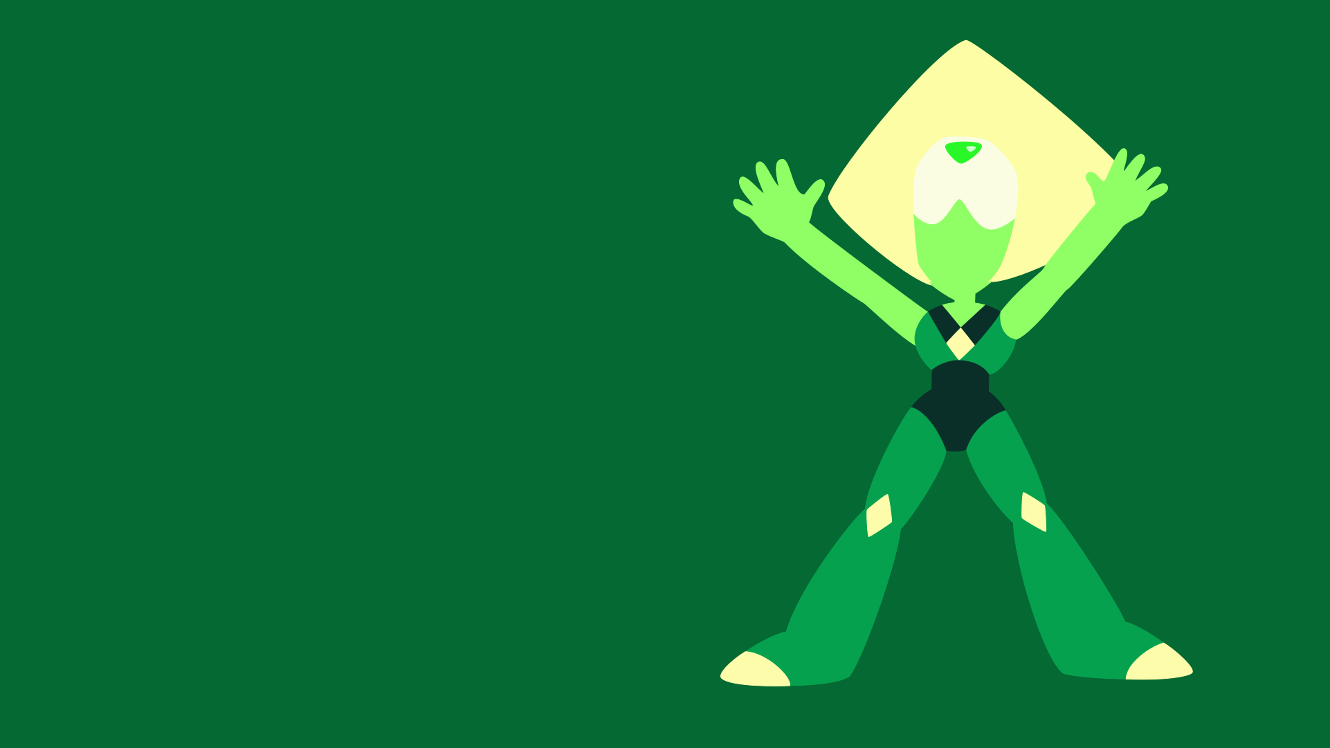 Smol Peridot vector wallpaper