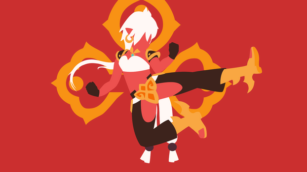 Fire Kubera Vector Wallpaper