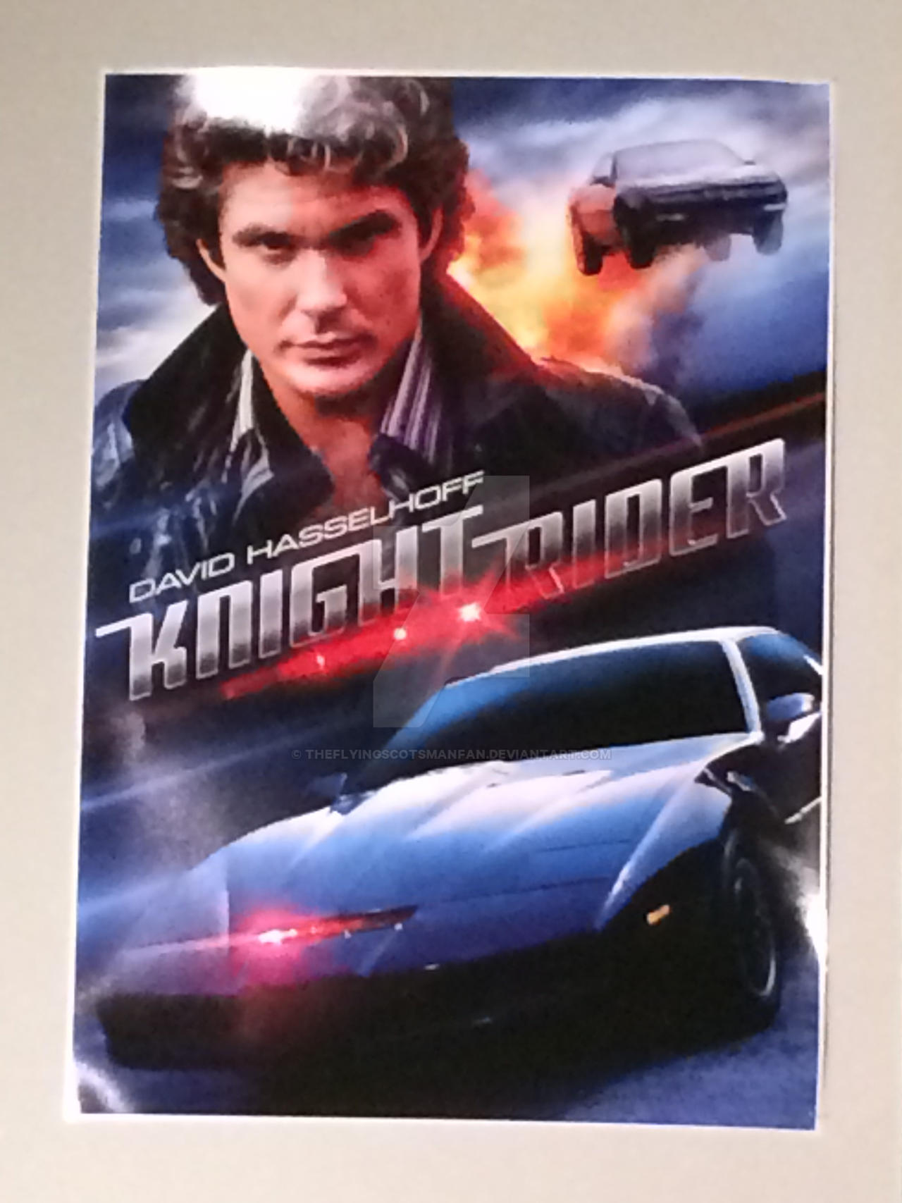 Knight Rider poster by TheFlyingScotsmanfan on DeviantArt