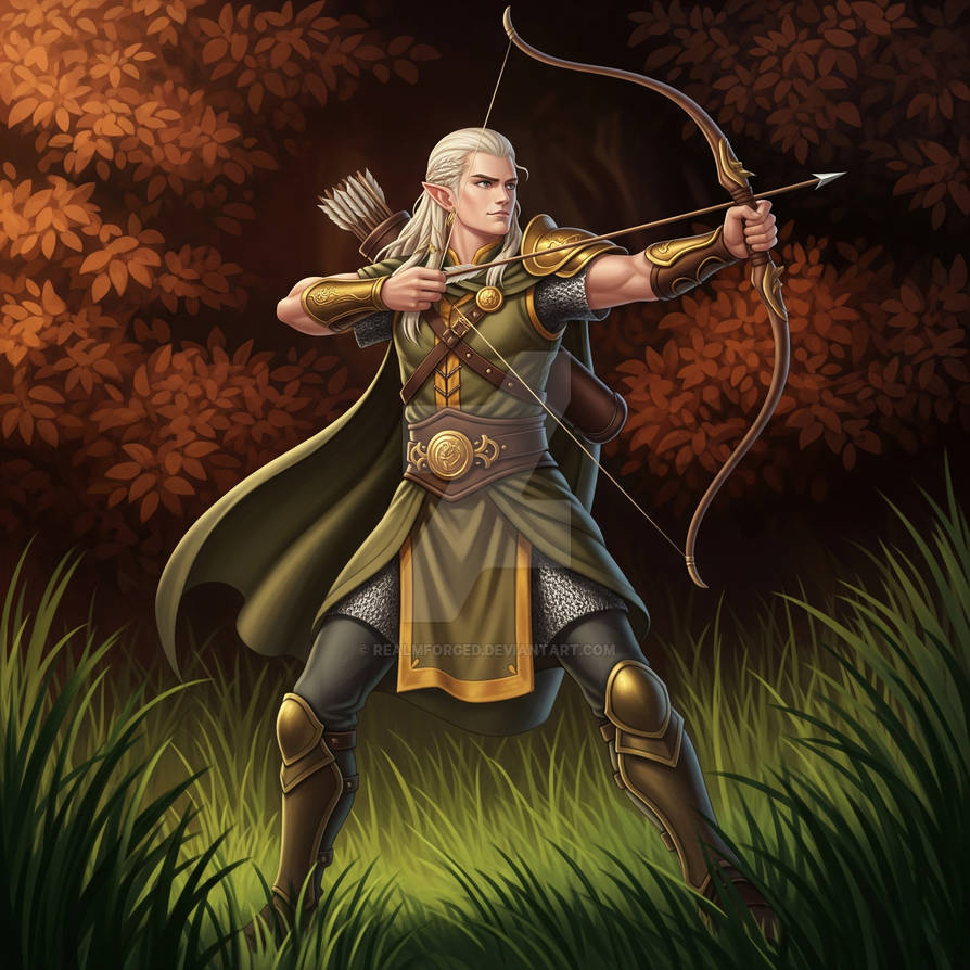 Elven Ranger by RealmForged on DeviantArt