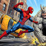 Spiderman v Rhino