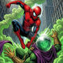 Spiderman versus Mysterio