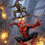 Spiderman versus Green Goblin
