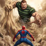 Spiderman versus Sandman
