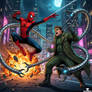 Spiderman versus Dr Octopus