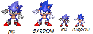 Pixilart - Sonic 1 sprites pt1 by Bubb13