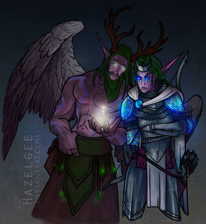 Malfurion and Tyrande