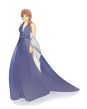 OC Naomi in Evening Gown