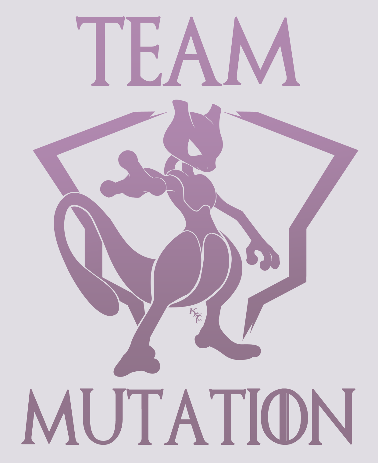 Team Mutation (Mewtwo) - Pokemon Go by KuroTeo on DeviantArt