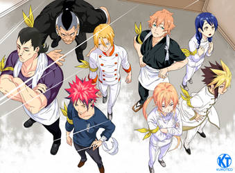 Team Rebels from Shokugeki no Soma